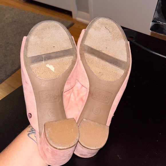 Circus by Sam Edelman Blush Pink Mules Size 8 - Picture 7 of 9
